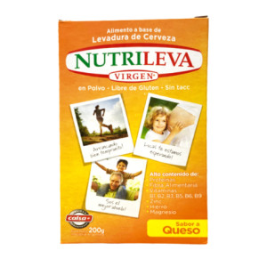Nutrileva - Levadura Natural Sabor Queso X 200 Grs